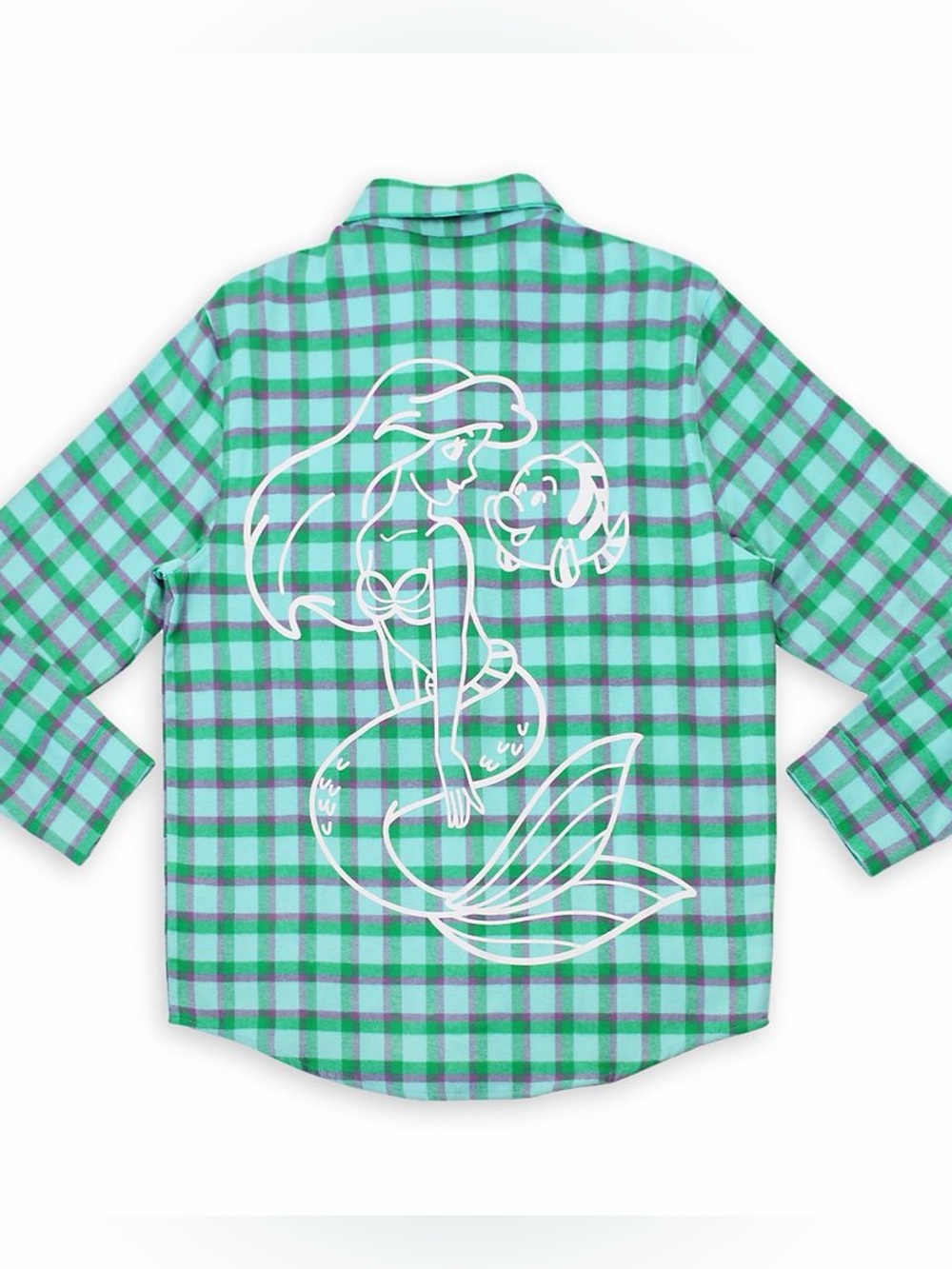 Cakeworthy Little Mermaid Flannel